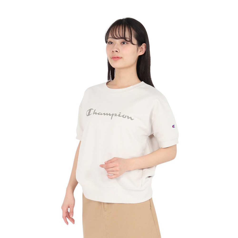 チャンピオン（CHAMPION）（レディース）テリー 半袖 スウェットシャツ CW-BS002 033