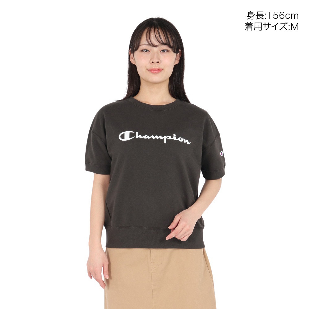 チャンピオン（CHAMPION）（レディース）テリー 半袖 スウェットシャツ CW-BS002 055