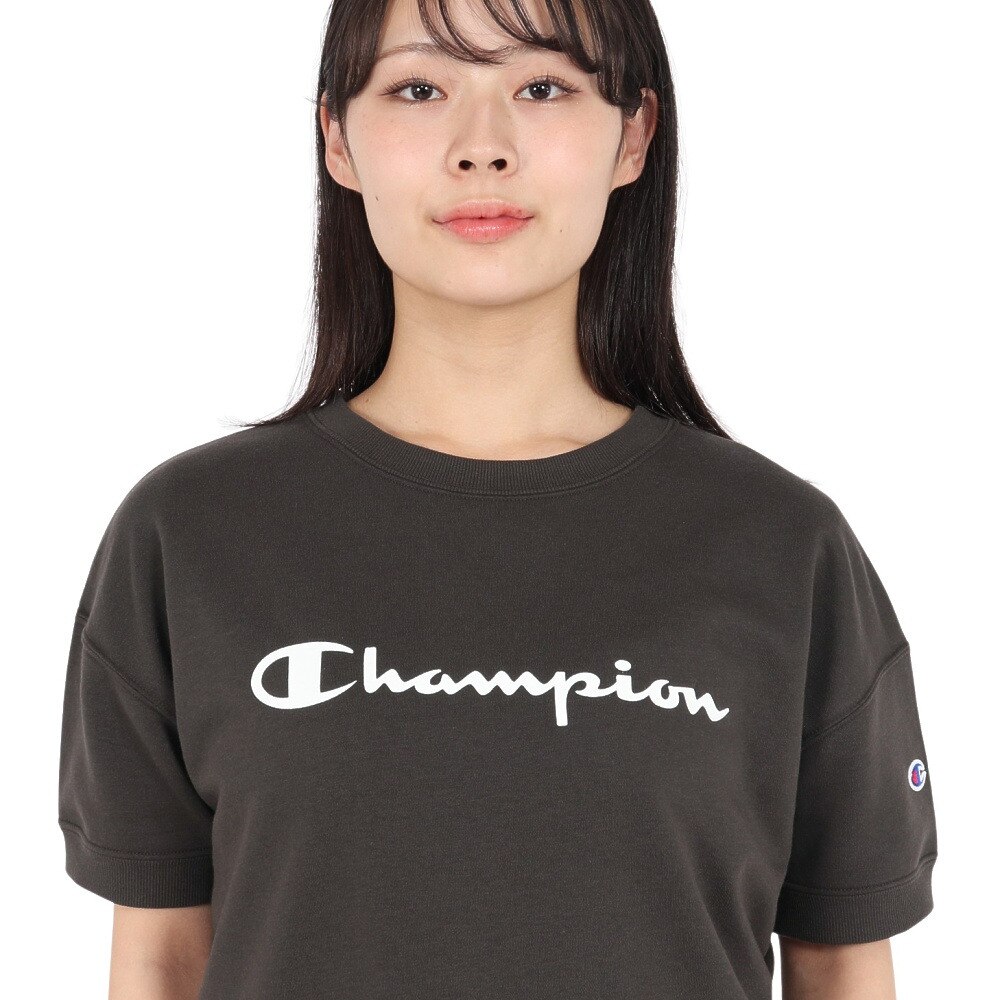 チャンピオン（CHAMPION）（レディース）テリー 半袖 スウェットシャツ CW-BS002 055