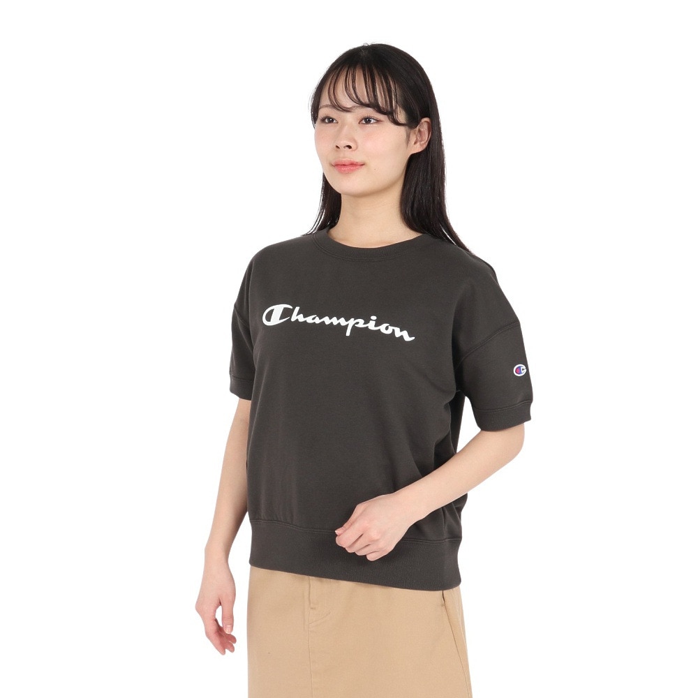 チャンピオン（CHAMPION）（レディース）テリー 半袖 スウェットシャツ CW-BS002 055