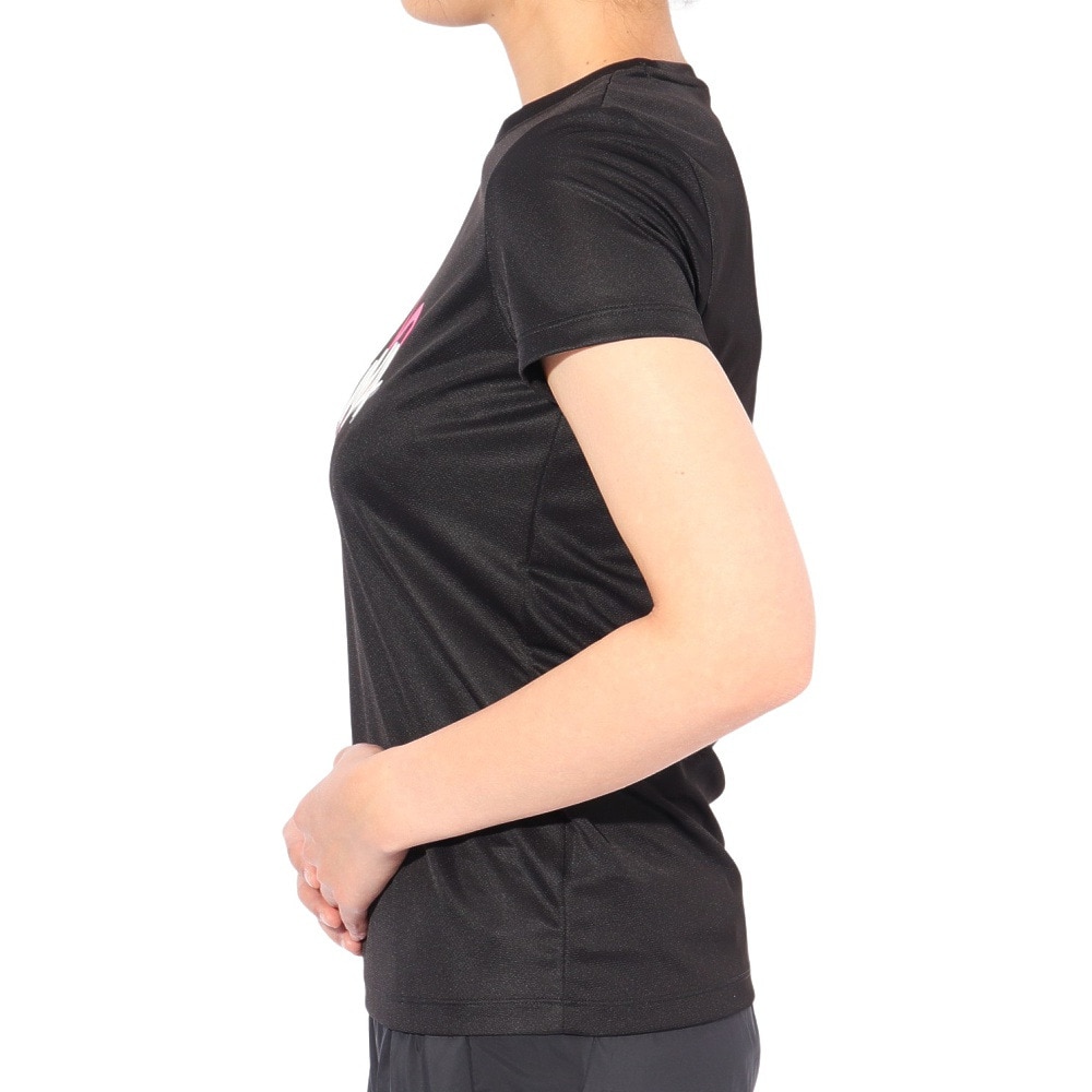 プーマ（PUMA）（レディース）ESS CHM ロゴ半袖Tシャツ 686922 01 BLK