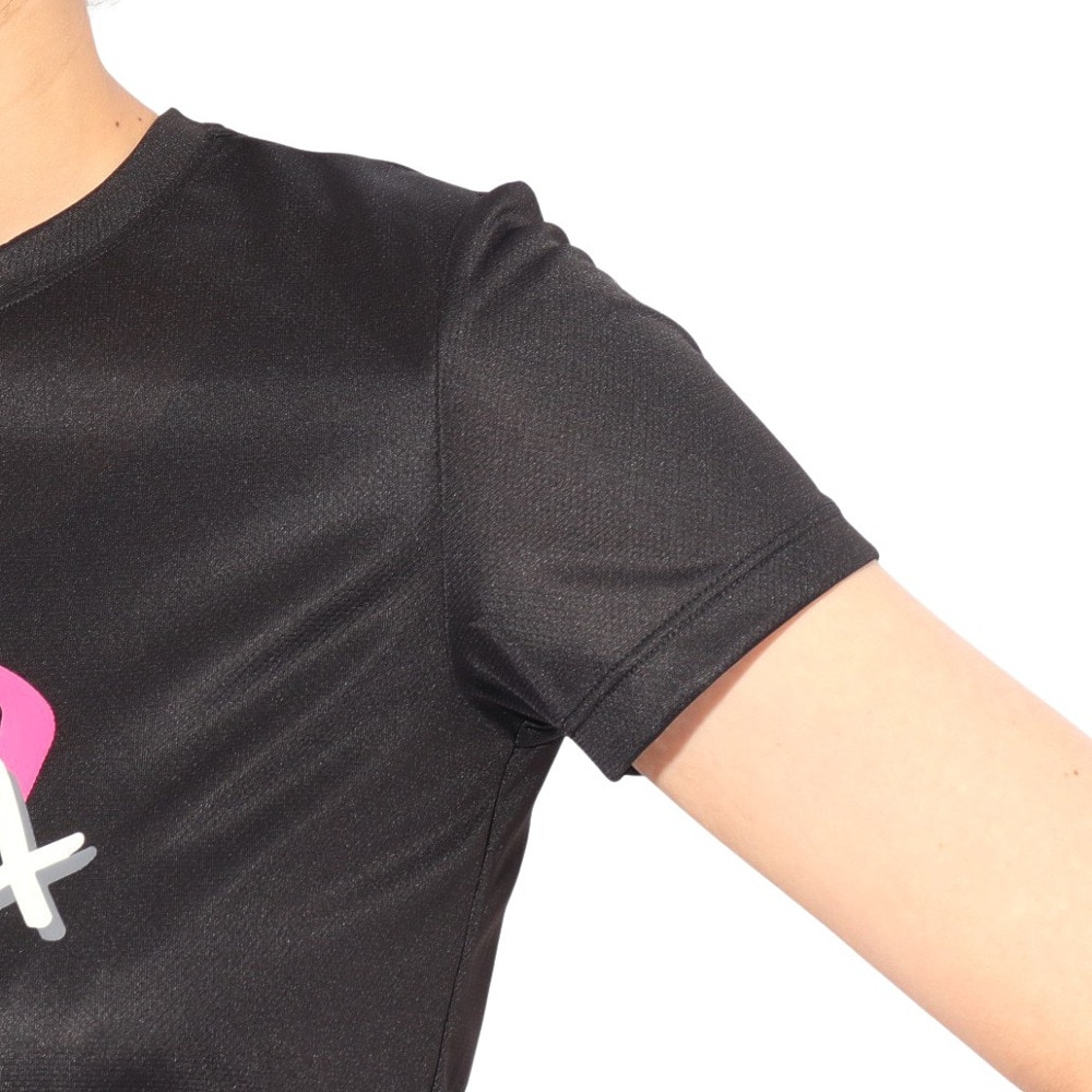 プーマ（PUMA）（レディース）ESS CHM ロゴ半袖Tシャツ 686922 01 BLK