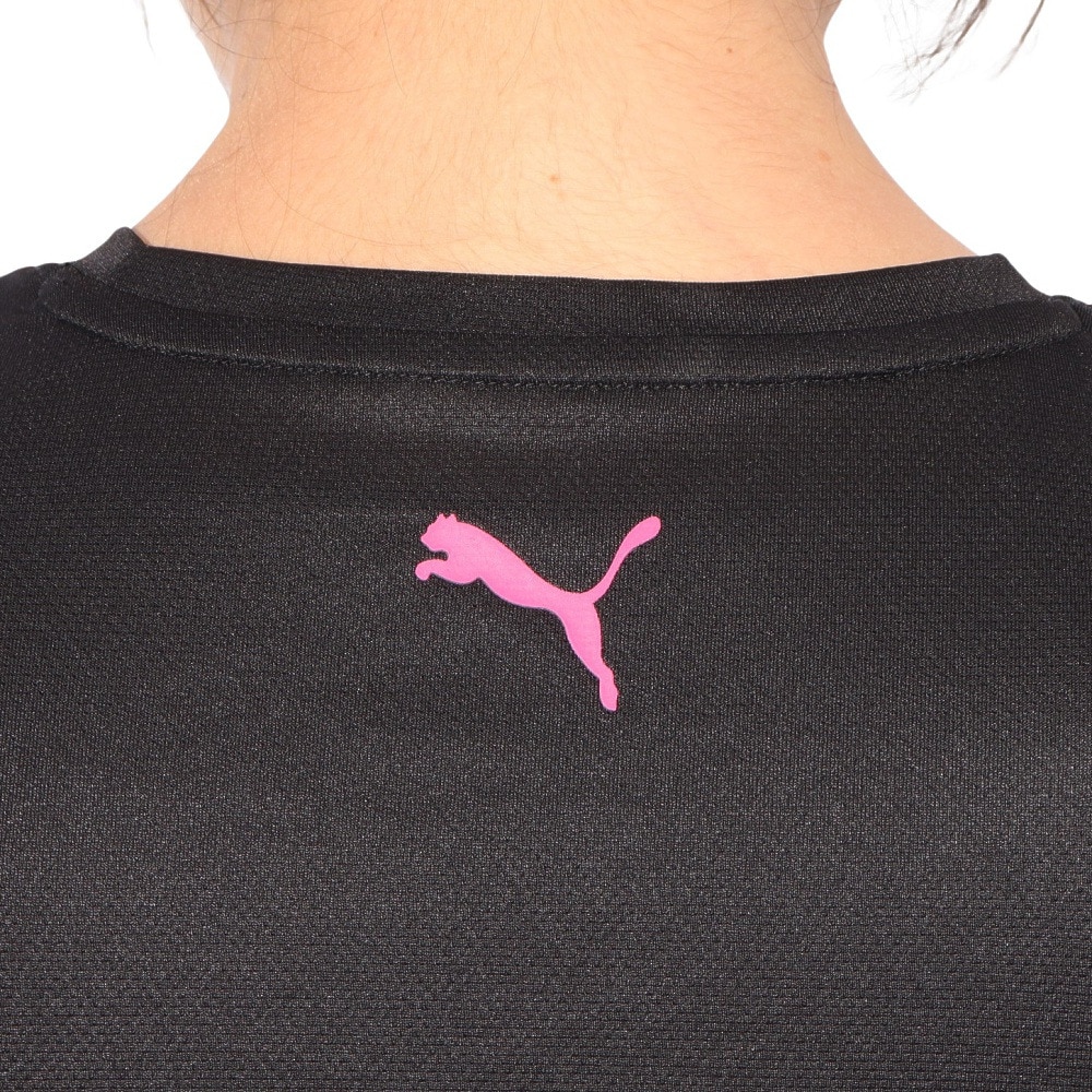 プーマ（PUMA）（レディース）ESS CHM ロゴ半袖Tシャツ 686922 01 BLK
