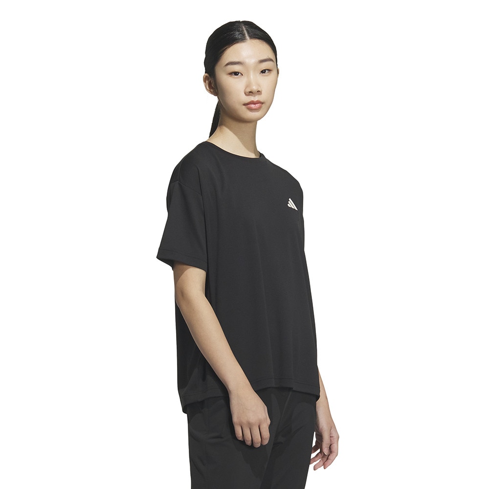 アディダス（adidas）（レディース）カラット グラフィック ルーズフィット半袖Tシャツ TV400-JY9133