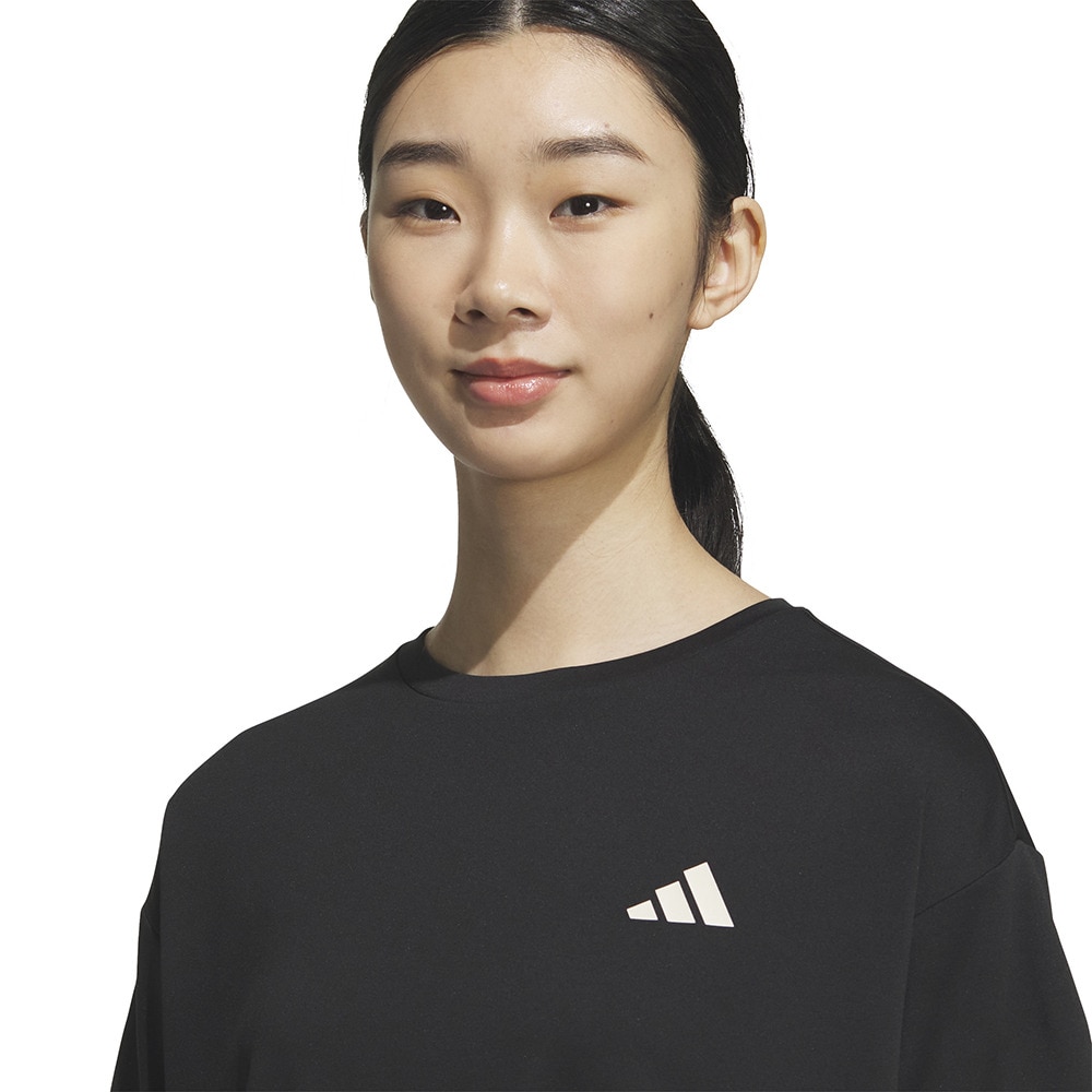 アディダス（adidas）（レディース）カラット グラフィック ルーズフィット半袖Tシャツ TV400-JY9133