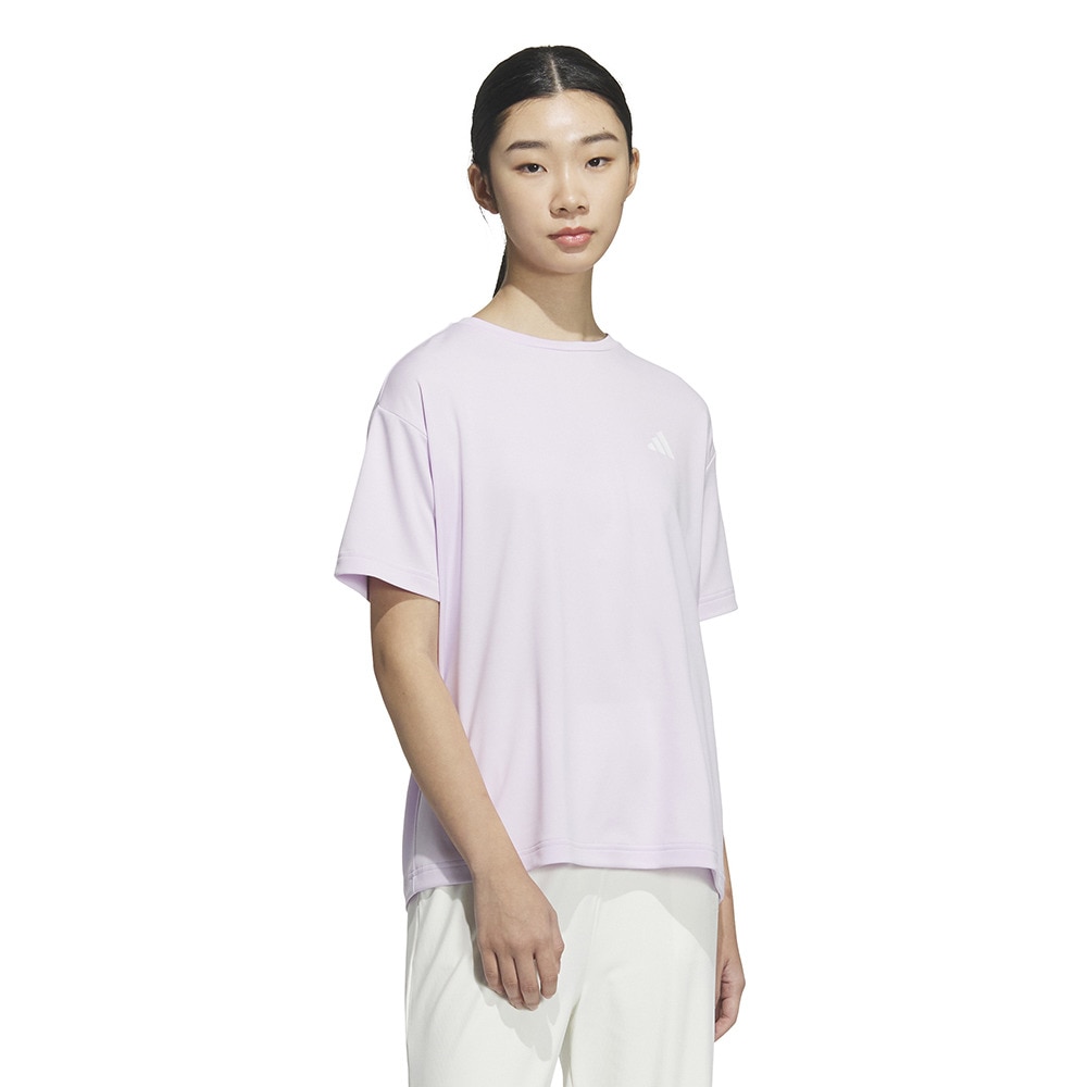 アディダス（adidas）（レディース）カラット グラフィック ルーズフィット半袖Tシャツ TV400-JY9175