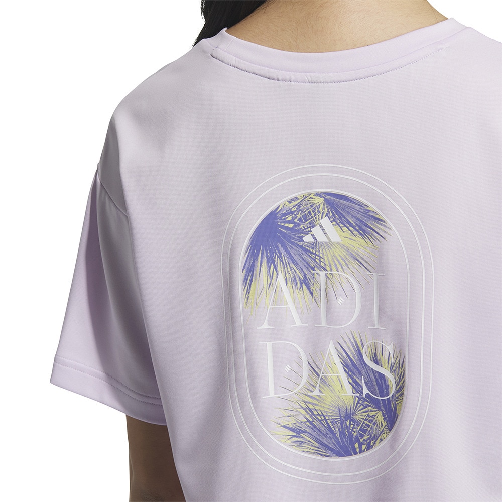 アディダス（adidas）（レディース）カラット グラフィック ルーズフィット半袖Tシャツ TV400-JY9175