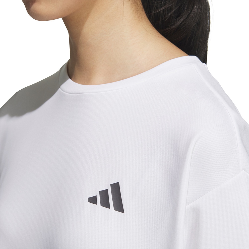 アディダス（adidas）（レディース）カラット グラフィック ルーズフィット半袖Tシャツ TV400-JY9176