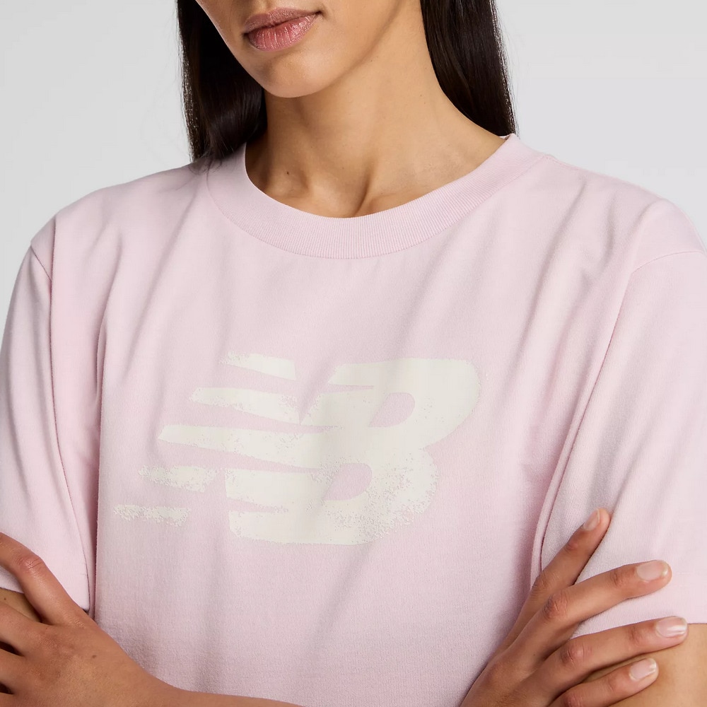 ニューバランス（new balance）（レディース）リラックス半袖Tシャツ AWT53170RSG