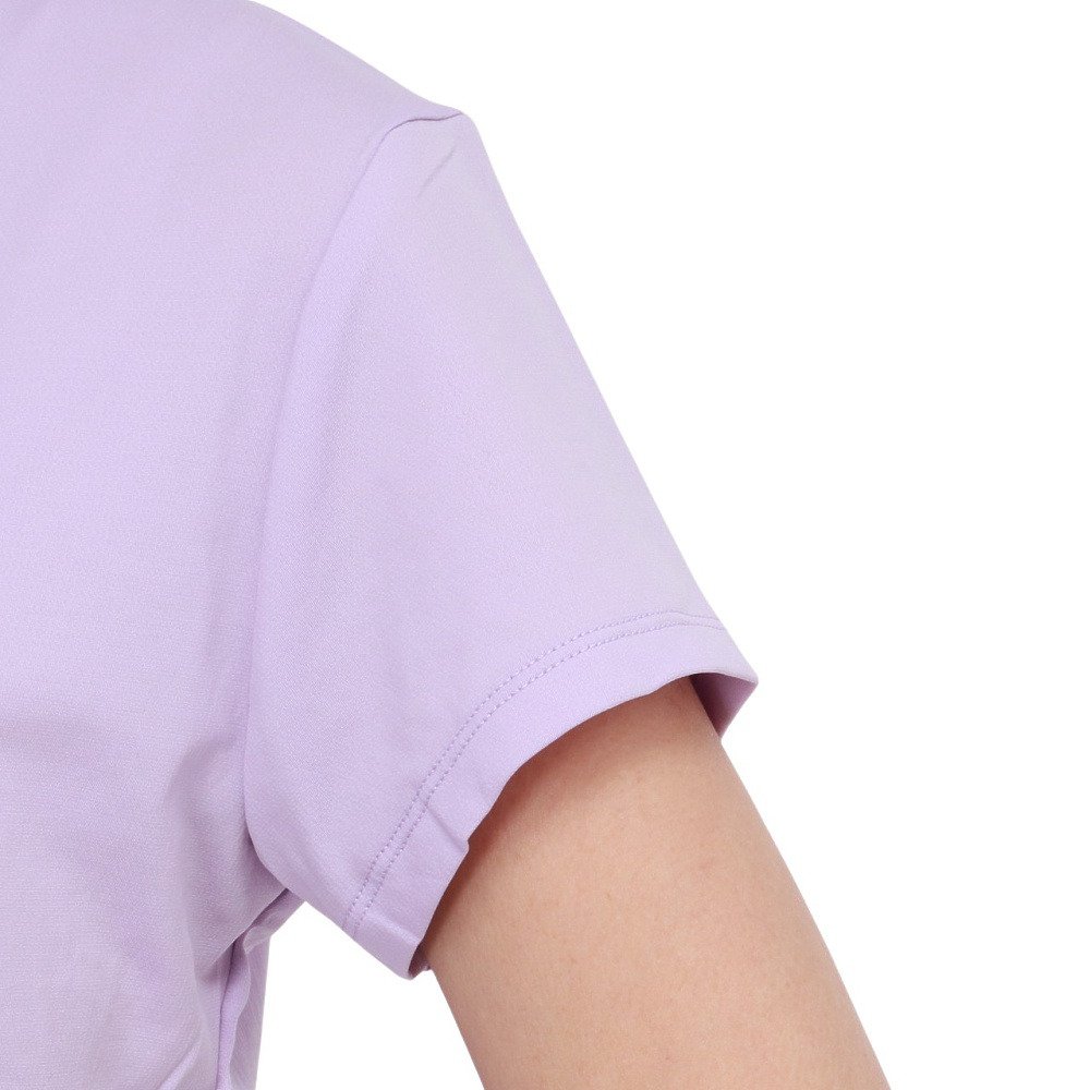 ジローム（GIRAUDM）（レディース）ドライプラスクール シャインブロックUV AURA 半袖Tシャツ CT6S0026-TR864-GRSD LAV