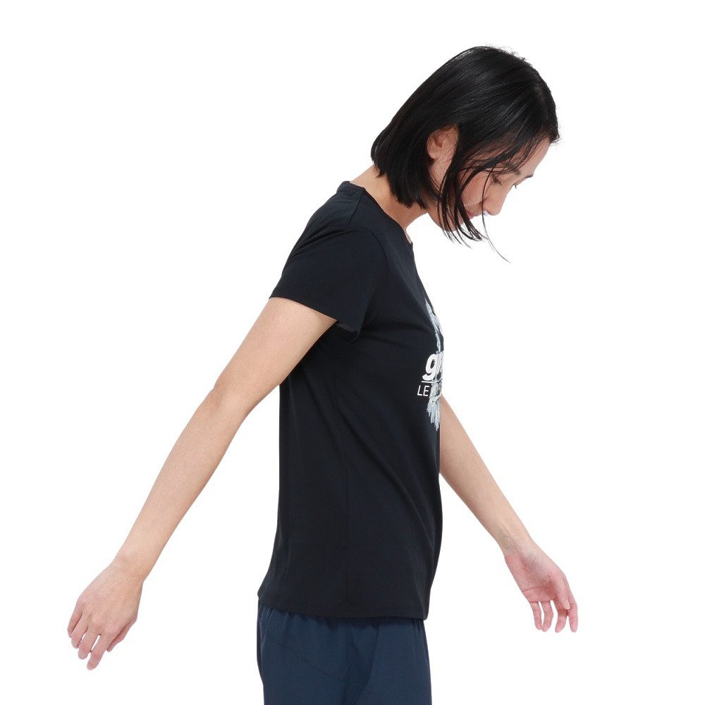 ジローム（GIRAUDM）（レディース）ドライプラスクール シャインブロックUV AURA 半袖Tシャツ CT6S0026-TR864-GRSD NVY