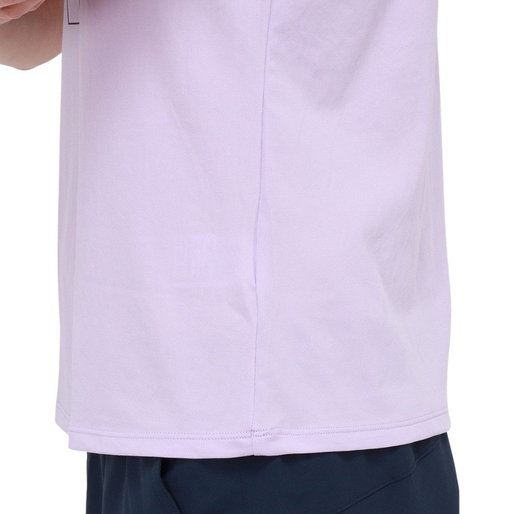 ジローム（GIRAUDM）（レディース）ドライプラスクール シャインブロックUV GEOGRACE 半袖Tシャツ CT6S0027-TR864-GRSD LAV