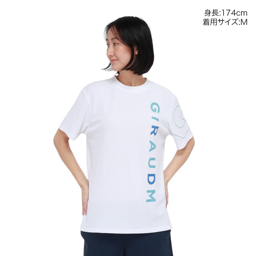 ジローム（GIRAUDM）（レディース）ドライプラスクール シャインブロック スループラス UV VERTICAL CT6S0028-TR864-GRSD WHT