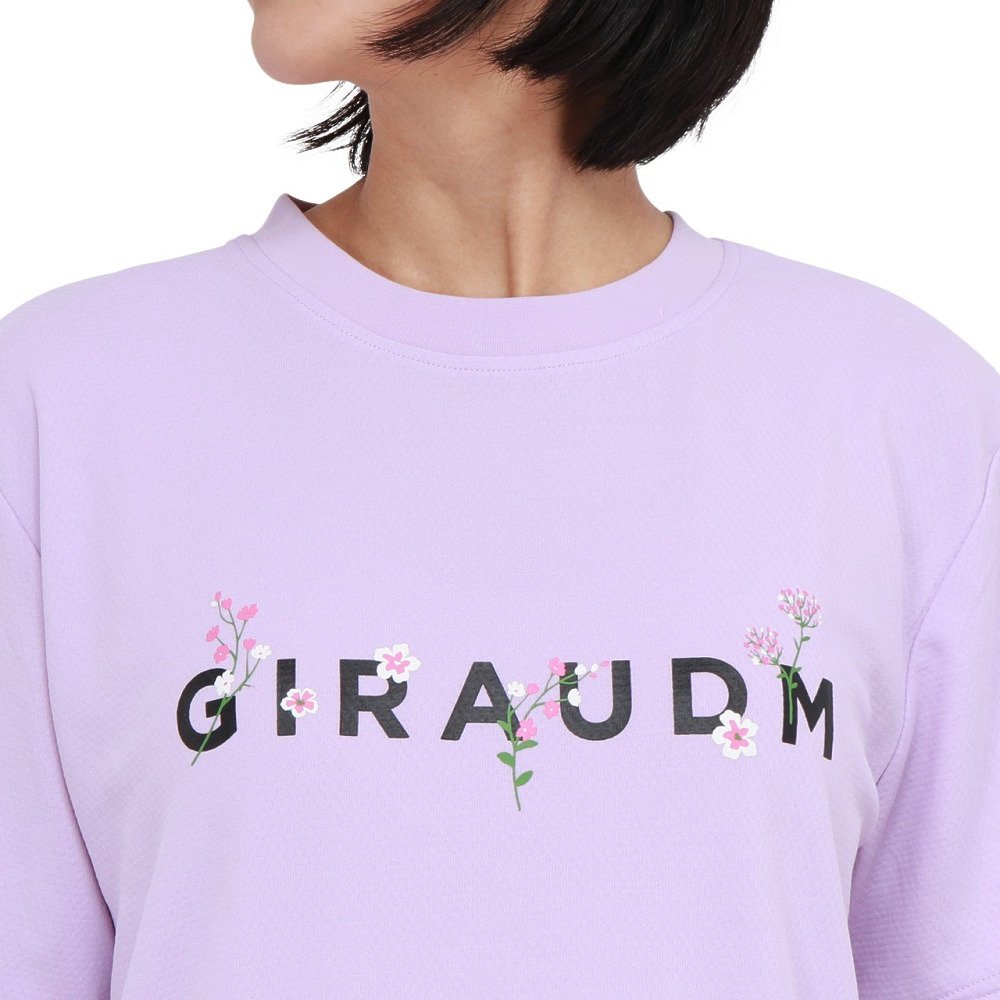 ジローム（GIRAUDM）（レディース）ドライプラスクール シャインブロック スループラス UV BLOOM CT6S0029-TR864-GRSD LAV