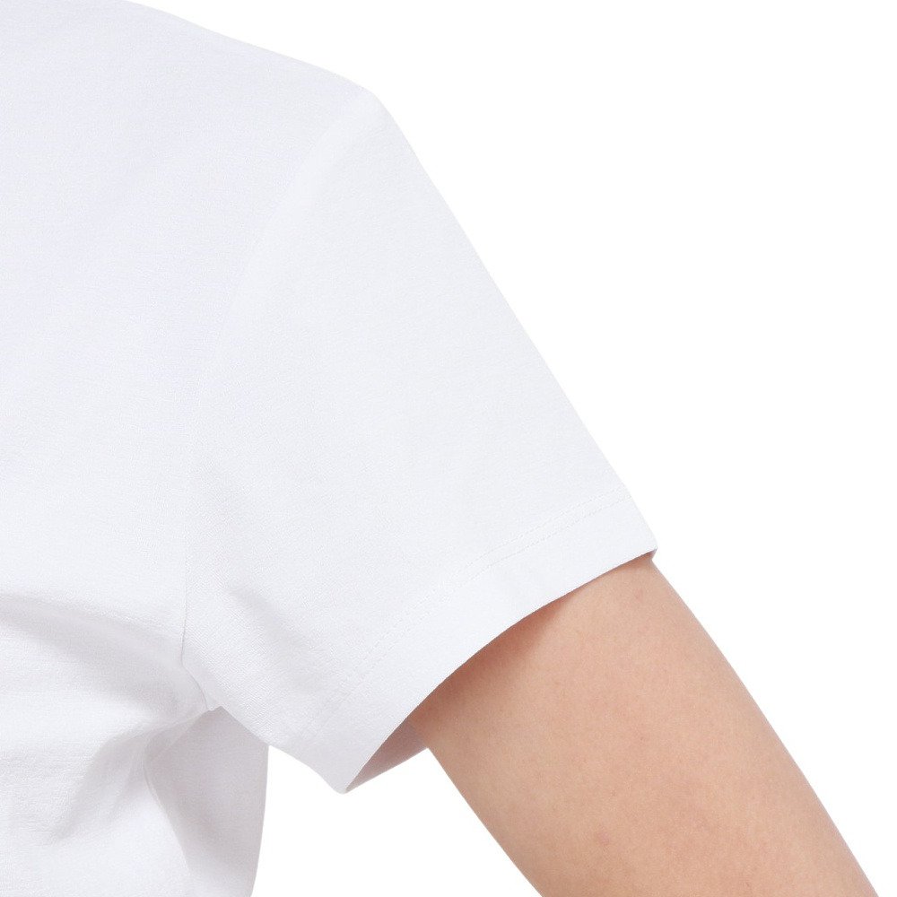 ジローム（GIRAUDM）（レディース）ドライプラス シャインブロック フローラル 半袖Tシャツ CT6S0031-TR864-GRSD WHT