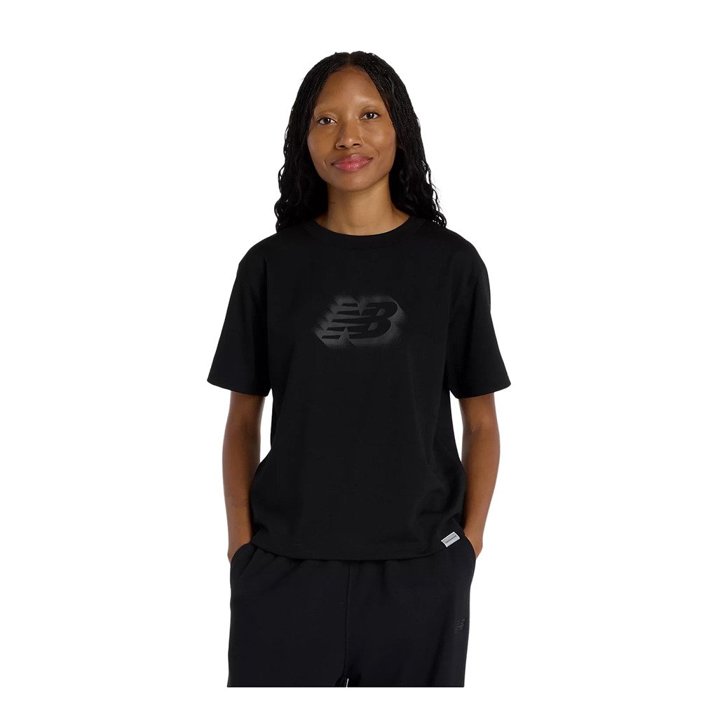 ニューバランス（new balance）（レディース）ロゴTシャツ WT61S5YRBK