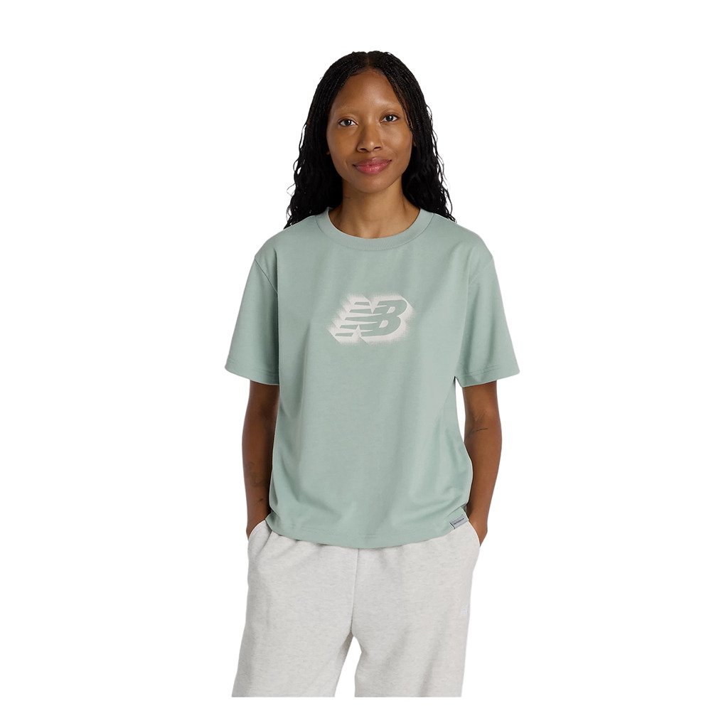 ニューバランス（new balance）（レディース）ロゴTシャツ WT61S5YRMCN