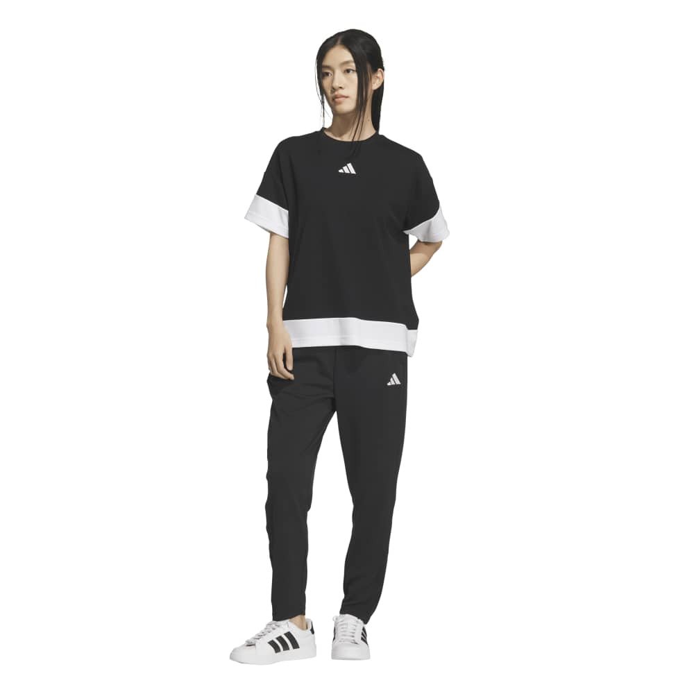 アディダス（adidas）（レディース）MUSTHAVES ルーズフィット カラーブロック 半袖Tシャツ TJ079-KF9202