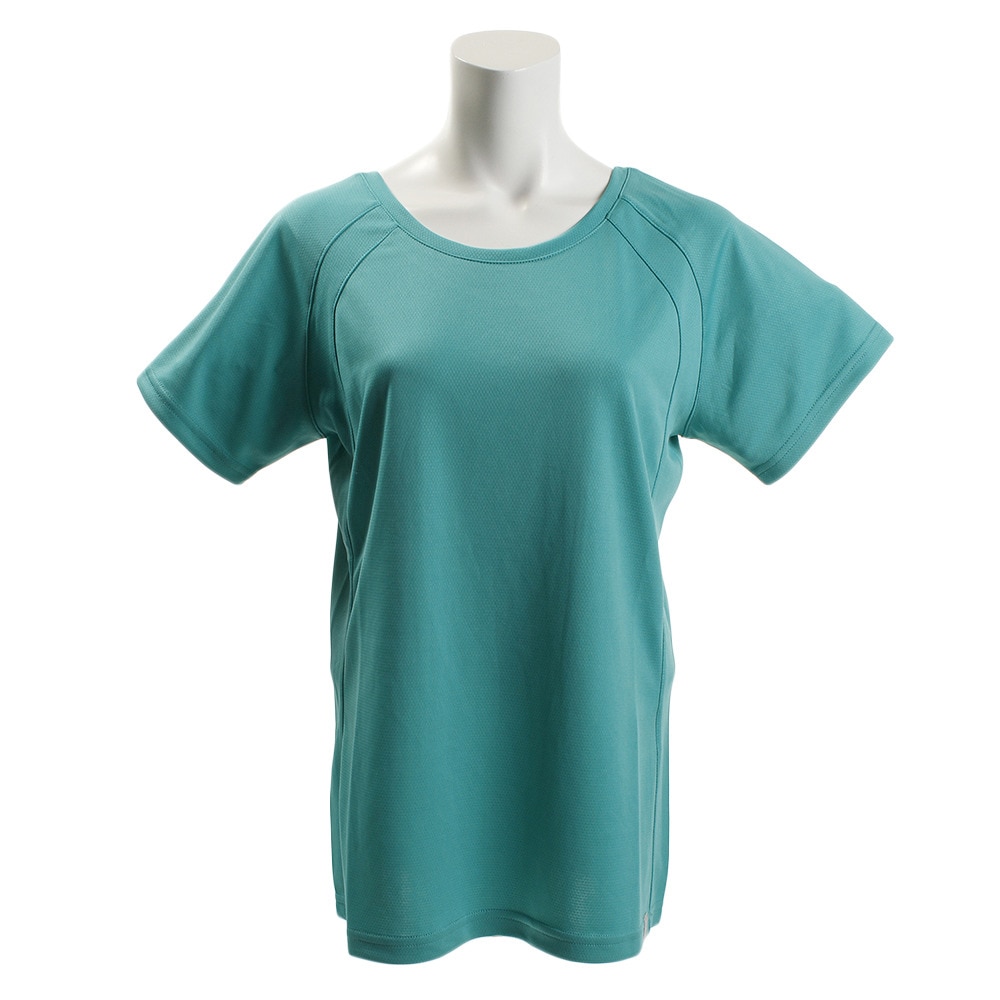  Tシャツ レディース 半袖 ドライプラス カラーメッシュ 864G8CD5693 EGRN オンライン価格