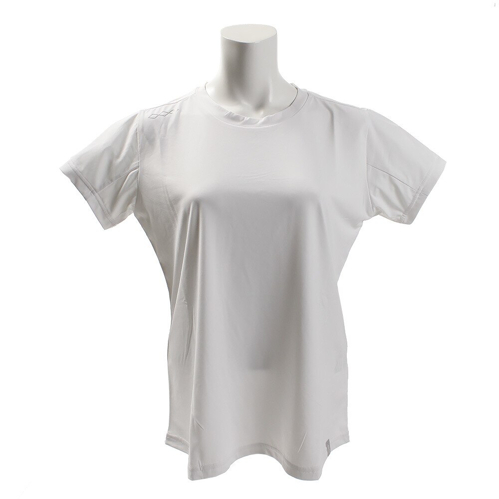  【多少の傷汚れありの為大奉仕】Tシャツ レディース 半袖 サイクルエアー 864G8ID5695 WHT オンライン価格