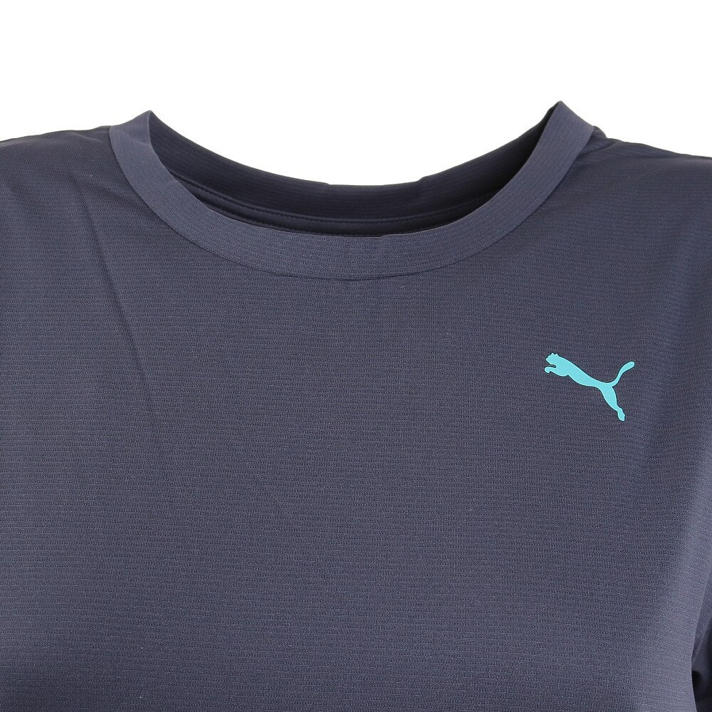 プーマ（PUMA）（レディース）ドライプラス 半袖Tシャツ 522295 43 NVY