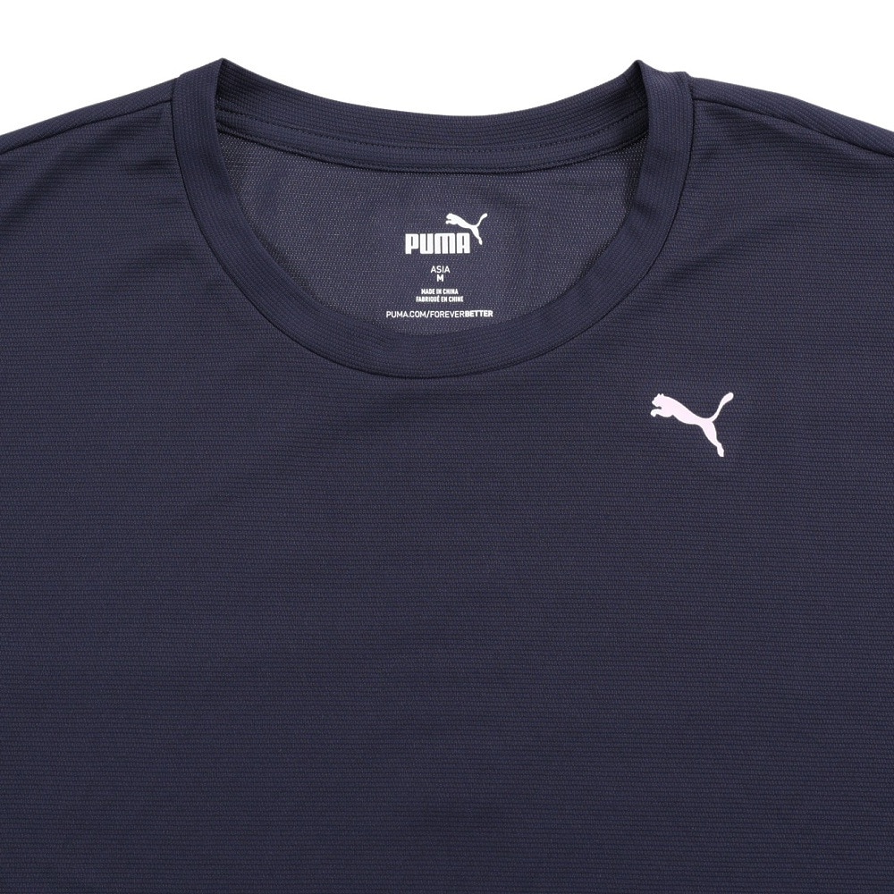 プーマ（PUMA）（レディース）半袖Tシャツ レディース ドライプラス UV 523780 43 NVY