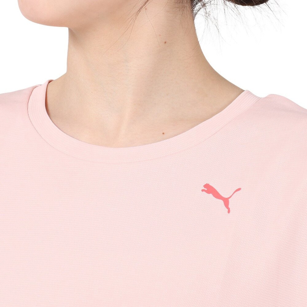 プーマ（PUMA）（レディース）半袖Tシャツ レディースドライプラス UV 523780 66 SPNK