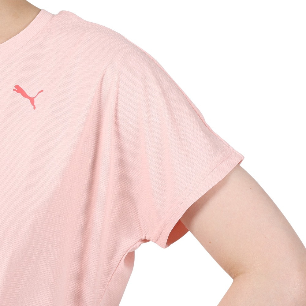 プーマ（PUMA）（レディース）半袖Tシャツ レディースドライプラス UV 523780 66 SPNK