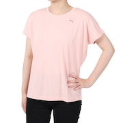 プーマ（PUMA）（レディース）半袖Tシャツ レディースドライプラス UV 523780 66 SPNK