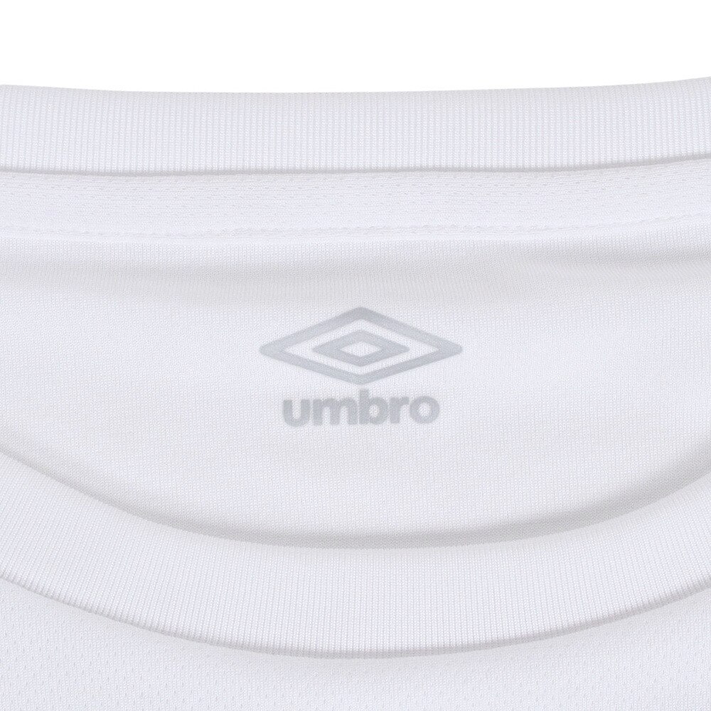 アンブロ（UMBRO）（レディース）半袖Tシャツ レディース ワンポイント ドライ UMWTJA56 WHT