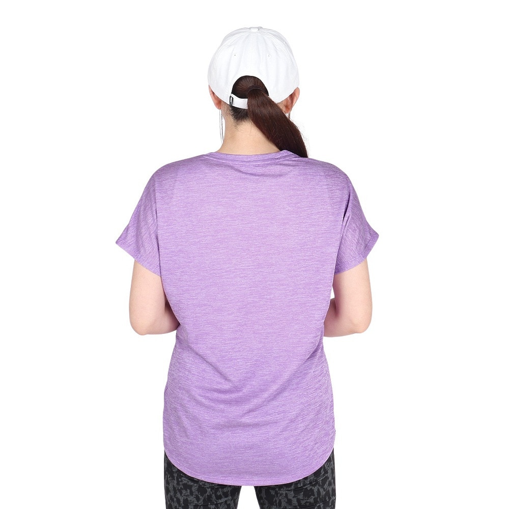 プーマ（PUMA）（レディース）アクティブ メッシュ ヘザー 半袖 Tシャツ 680746 50 PPL