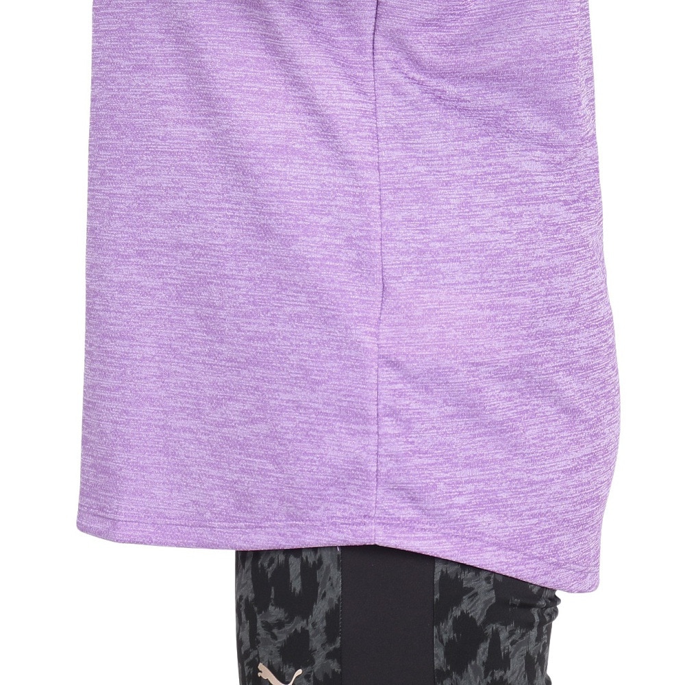 プーマ（PUMA）（レディース）アクティブ メッシュ ヘザー 半袖 Tシャツ 680746 50 PPL