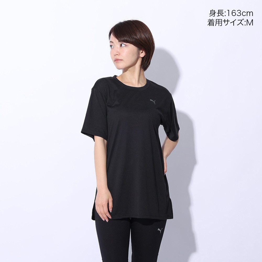 プーマ（PUMA）（レディース）RELAX Tシャツ 半袖 525676 01 BLK