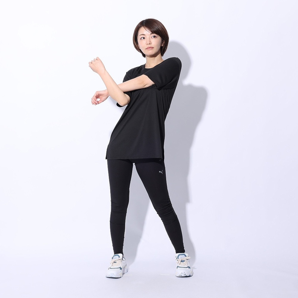 プーマ（PUMA）（レディース）RELAX Tシャツ 半袖 525676 01 BLK