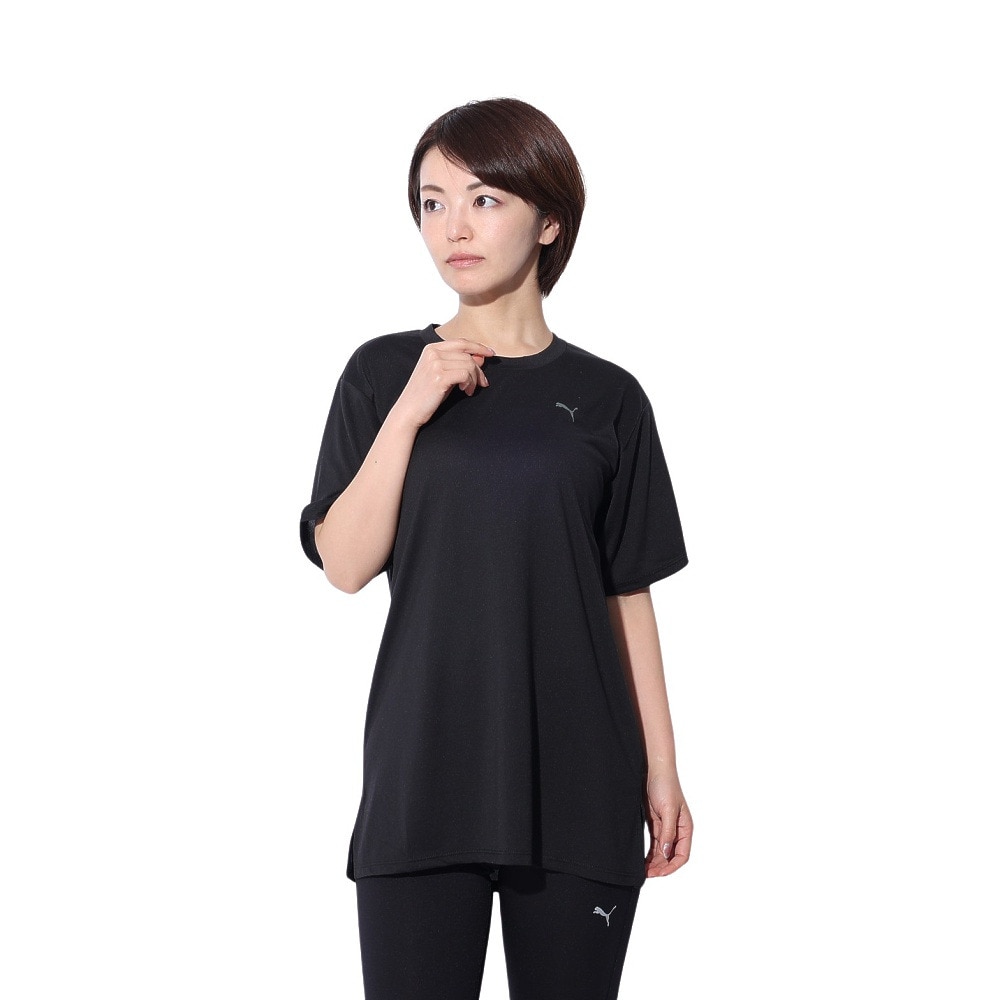 プーマ（PUMA）（レディース）RELAX Tシャツ 半袖 525676 01 BLK