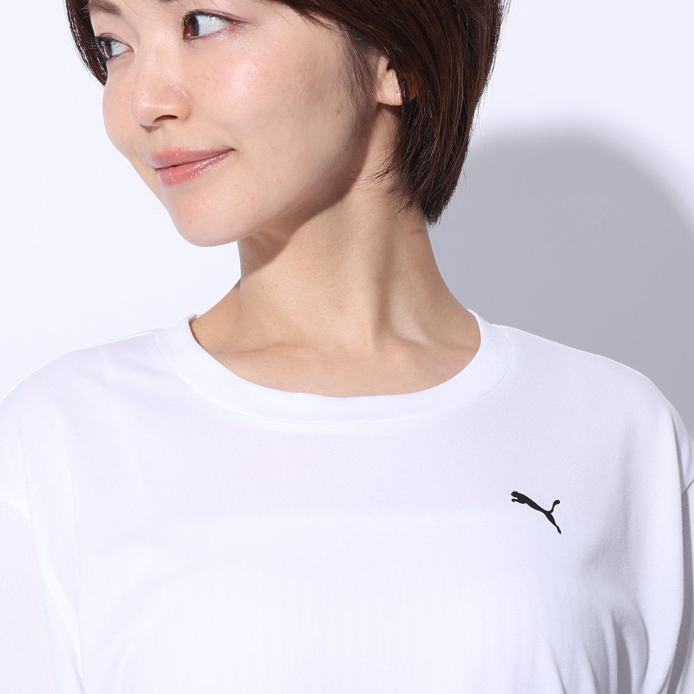 プーマ（PUMA）（レディース）RELAX Tシャツ 半袖 525676 02 WHT