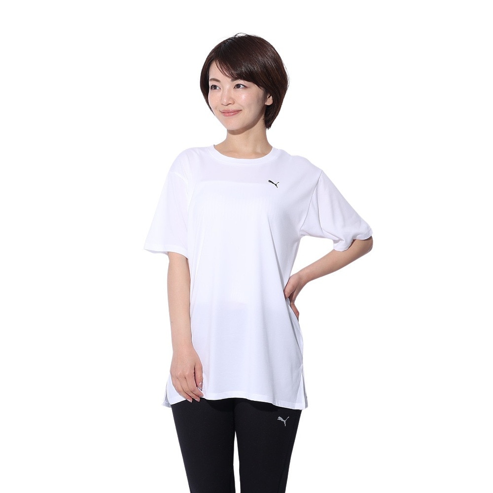 プーマ（PUMA）（レディース）RELAX Tシャツ 半袖 525676 02 WHT