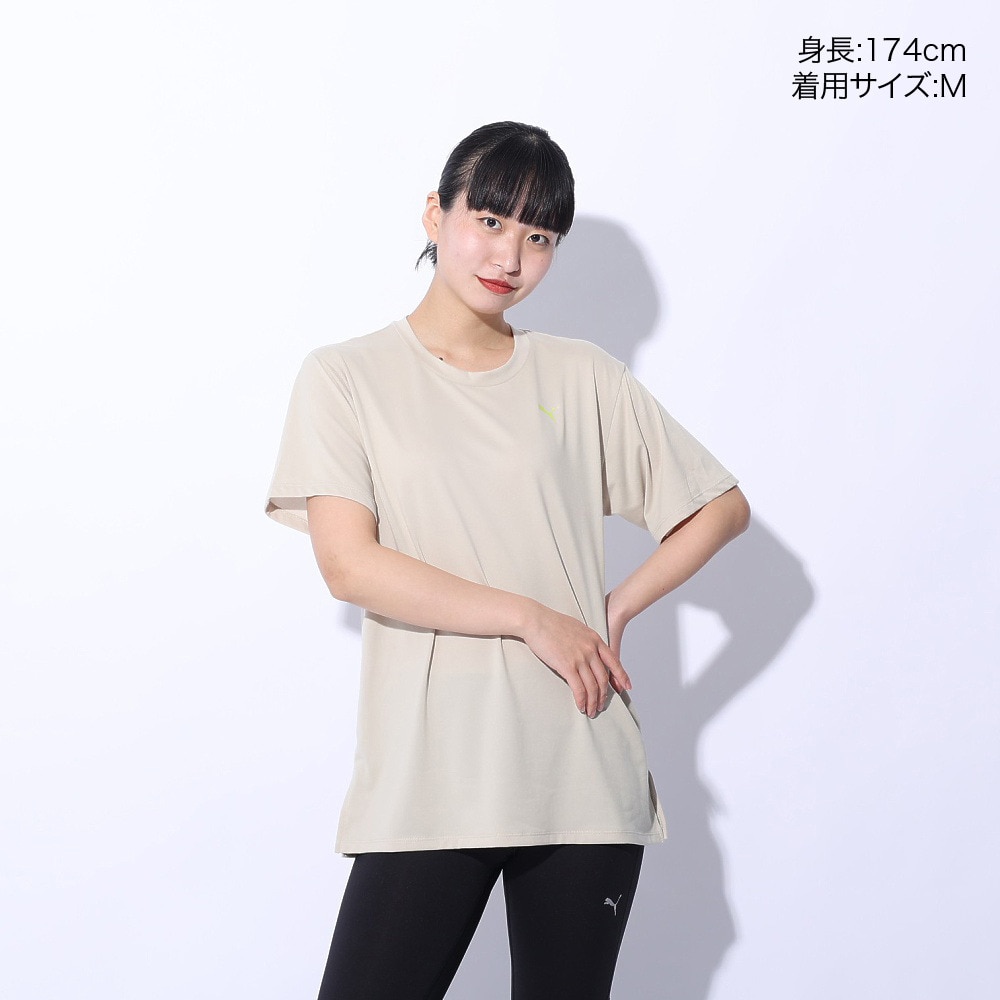 プーマ（PUMA）（レディース）RELAX Tシャツ 半袖 525676 90 BEG