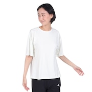 アディダス（adidas）（レディース）シーズナル スポーツウェア ルーズフィット ダブルニット リラックスTシャツ 半袖 JSY11-IM8718