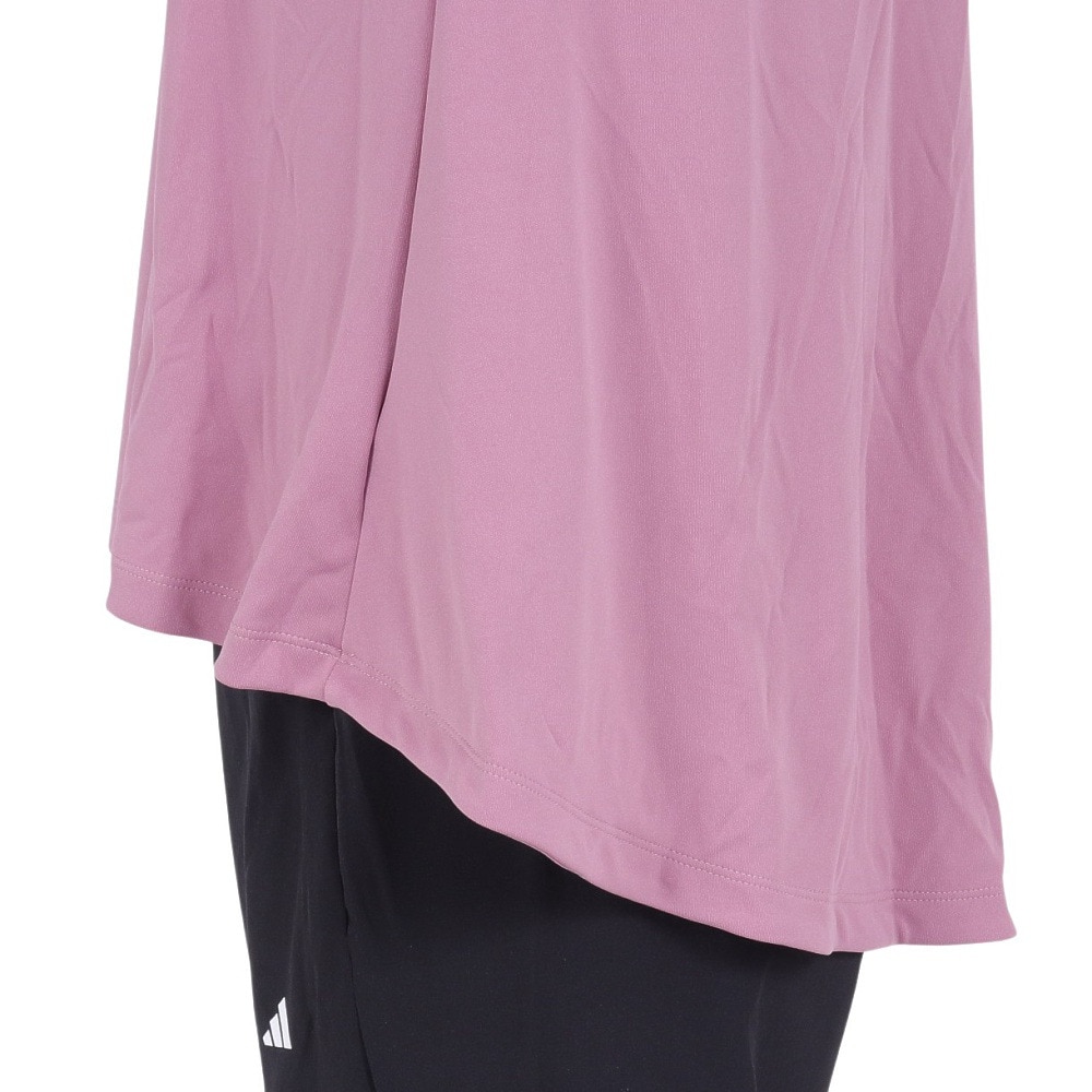 アディダス（adidas）（レディース）シーズナル スポーツウェア ルーズフィット ダブルニット リラックスTシャツ 半袖 JSY11-IM8719