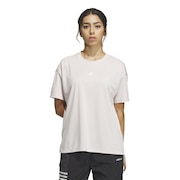 (レディース)Tシャツ 半袖 シーズナル スポーツウェア ルーズフィット ピケ テロ Tシャツ 吸湿 JSY12