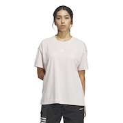 アディダス（adidas）（レディース）Tシャツ 半袖 シーズナル スポーツウェア ルーズフィット ピケ テロ Tシャツ 吸湿 JSY12-IM8721