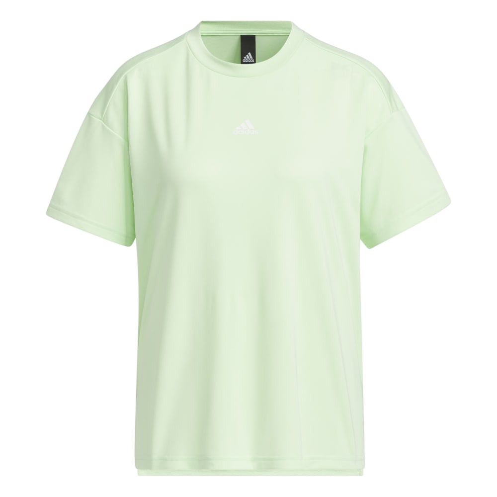 アディダス（adidas）（レディース）シーズナル スポーツウェア ルーズフィット ピケ テロ 半袖Tシャツ JSY12-IM8722