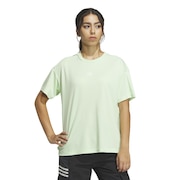 アディダス（adidas）（レディース）シーズナル スポーツウェア ルーズフィット ピケ テロ 半袖Tシャツ JSY12-IM8722