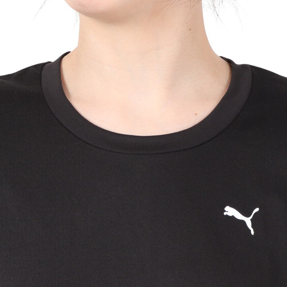 プーマ（PUMA）（レディース）トレーニング TAD ベーシック 半袖 Tシャツ 527034 01 BLK