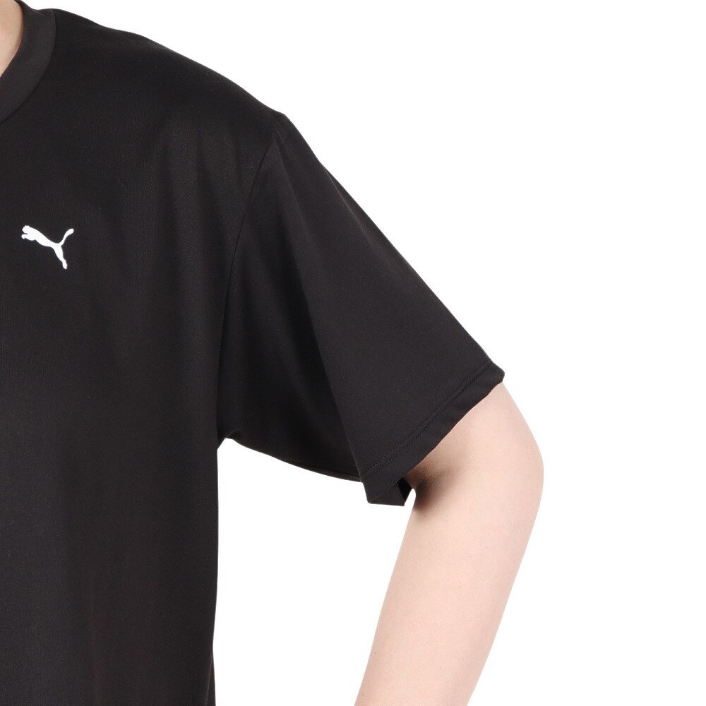 プーマ（PUMA）（レディース）トレーニング TAD ベーシック 半袖 Tシャツ 527034 01 BLK