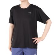 (レディース)トレーニング TAD ベーシック 半袖 Tシャツ 527034 01 BLK
