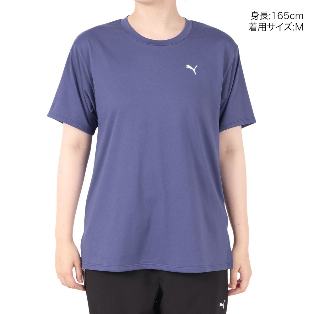 プーマ（PUMA）（レディース）トレーニング TAD ベーシック 半袖 Tシャツ 527034 46 BGRY