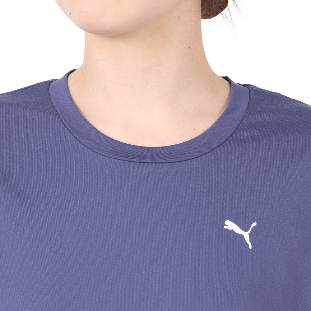 プーマ（PUMA）（レディース）トレーニング TAD ベーシック 半袖 Tシャツ 527034 46 BGRY