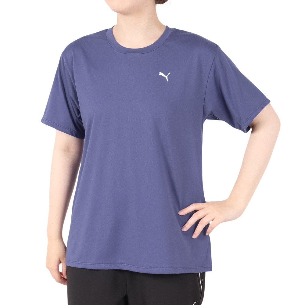 プーマ（PUMA）（レディース）トレーニング TAD ベーシック 半袖 Tシャツ 527034 46 BGRY